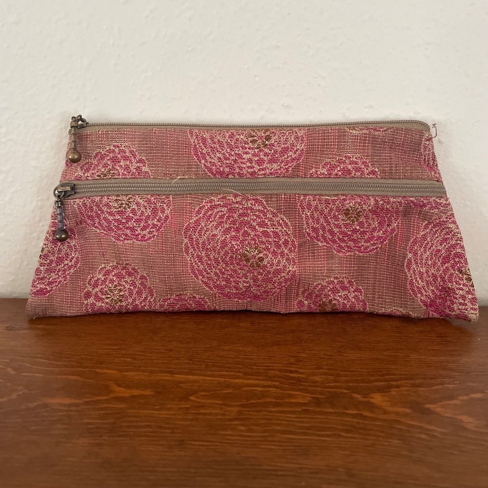 Unique Handmade Maruca Small Pouch Wallet Cosmetic Bag Clutch Colorado USA *READ